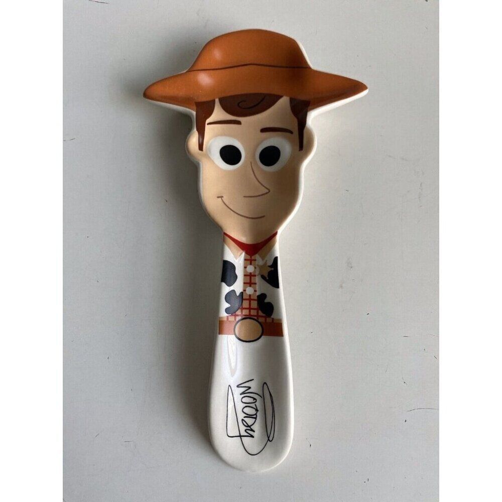 Disney‎ Woody Toy Story Figural Ceramic Spoon Rest NEW
